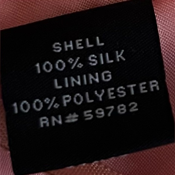 Adrianna Papell Evening Pink Thin Strap Silk Dress – Size 4 - Picture 8 of 10